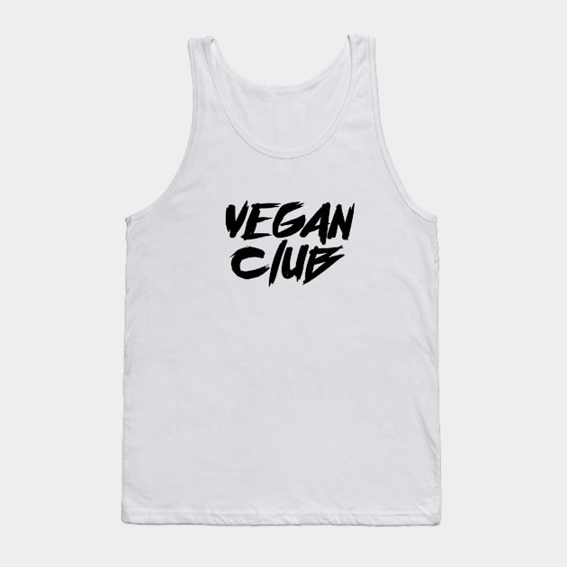 Vegan Club Tank Top by Finito_Briganti